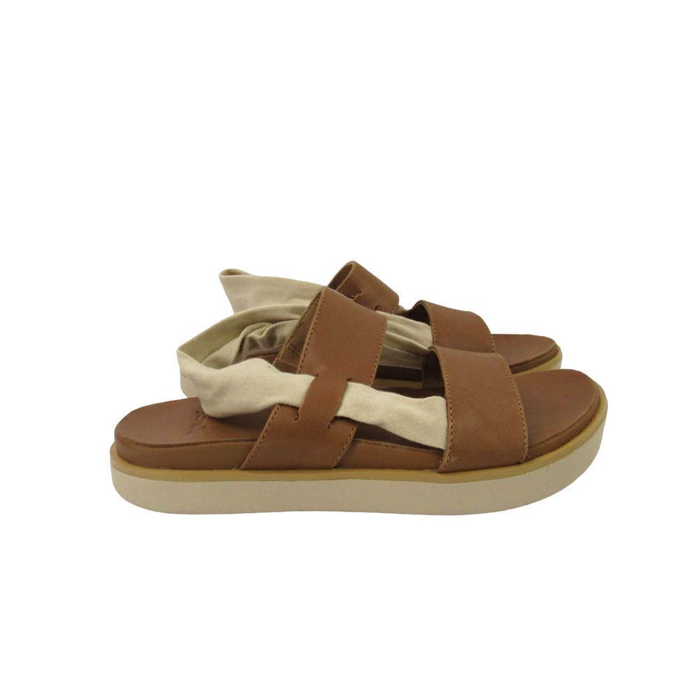SANUK WOMEN'S COSMIC SUTRA SLING LX SANDALS IN BROWN SZ 7